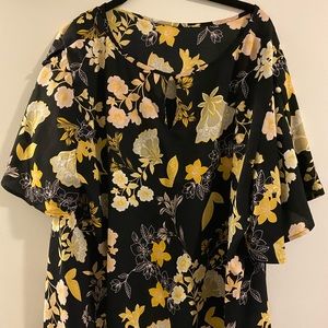 Loft floral blouse